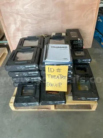 Pallet of Theatre Equipment