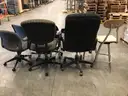 7 chairs and 1 stool