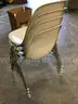 4 stackable matching chairs