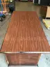 1 wooden office desk