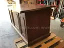 1 wooden office desk