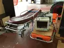2 Stretchers and 2 Cardiac Monitors
