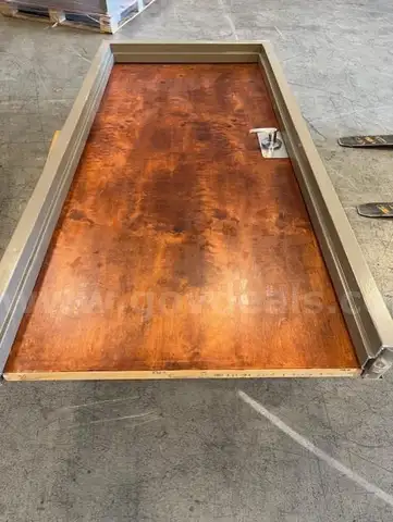 1 wooden door with frame