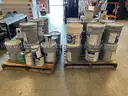 2 pallets of leftover paint