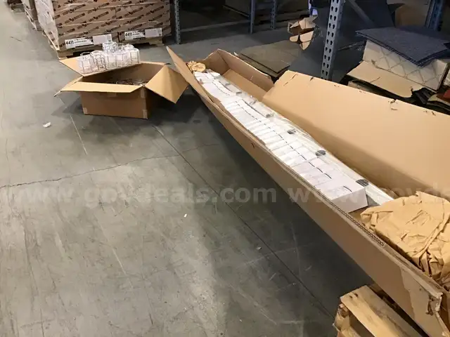 19' of dressing room light fixtures