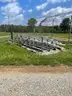 Baseball Backstop, fencing, benches, bleachers, bases