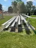 Baseball Backstop, fencing, benches, bleachers, bases