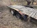 Flat Bed Trailer, Broken Tongue