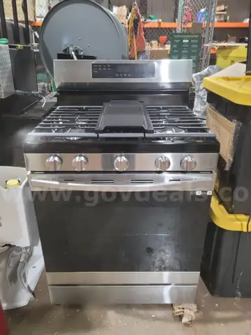Gas Stove Black
