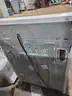 washer and dryer white