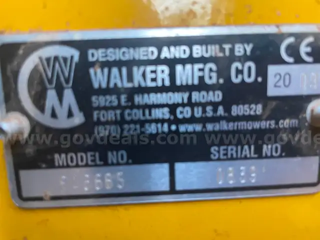 walker  mower plugger