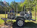 Military Trailer with 2 Libby Brand Diesel 10kw Generators