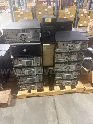 Lot Computer Towers
