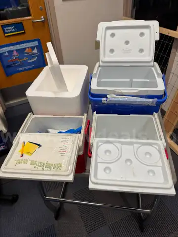 Four coolers