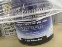 Pallet of assorted paint varieties