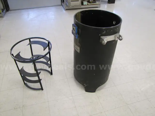 Aluminum top open barrel