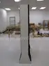 Large metal shelf unit
