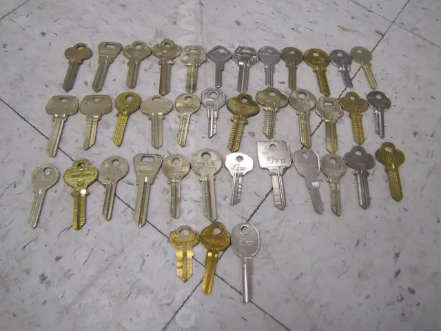Assortment of key blanks
