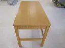 Open leg desk