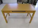Open leg desk