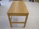 Open leg desk