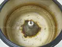 Dismantled centrifuge