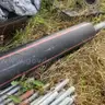 Assorted pile of pipes