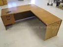 L shaped desk