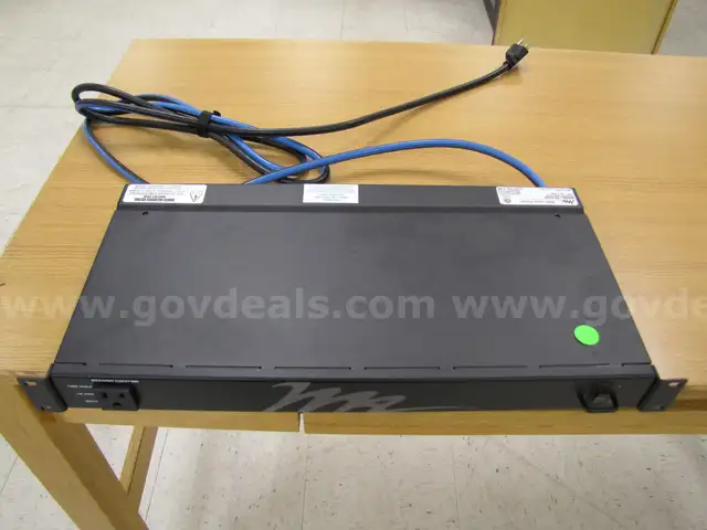 Rackmount power surge protector