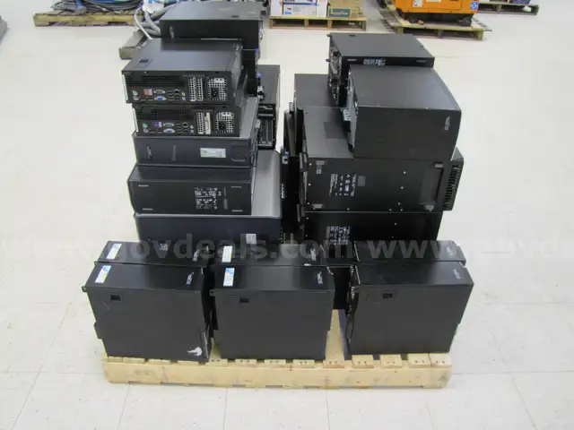 Pallet of PC towers
