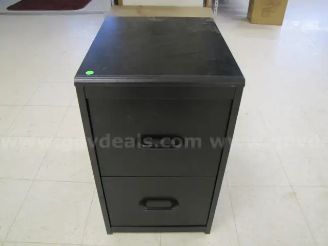 Two drawer filing cabinet