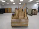 Collection of wood scraps, dunnage and more