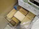 Collection of wood scraps, dunnage and more