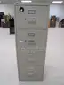 Four drawer legal sized filing cabinet