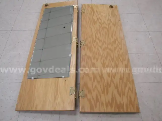 Pair of armoire doors