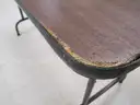 Damaged collapsible table