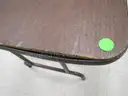 Damaged collapsible table