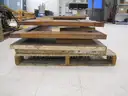 Set of 4 wooden doors