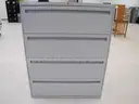 Four drawer lateral filing cabinet