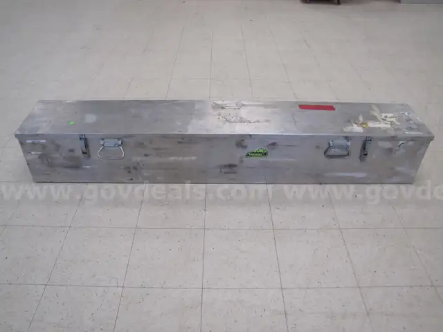 Large metal storage container