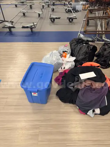 VARIOUS MARCHING BAND UNIFORMS AND PROPS
