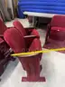 Auditorium Chairs 2 pairs, 1 single