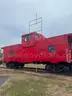 32&#x27; x 8&#x27; Steel Caboose including the tracks