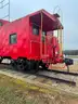 32&#x27; x 8&#x27; Steel Caboose including the tracks