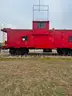 32&#x27; x 8&#x27; Steel Caboose including the tracks