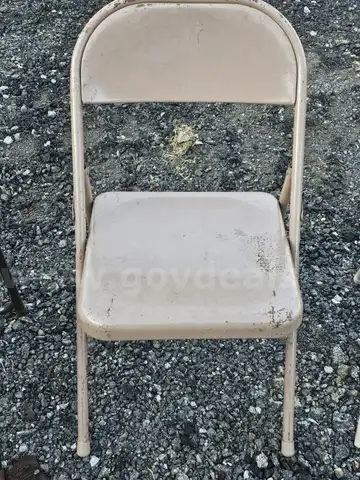 Variety of Metal Folding Chairs