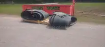 A Lot of Two Pieces of Conveyor Belts