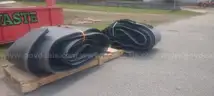 A Lot of Two Pieces of Conveyor Belts