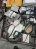 A Pallet of Heavy Equipment Filters and Belts