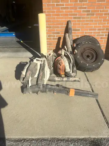 (4)  STIHL backpack blowers, sold for parts use only